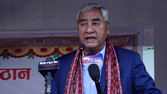 राधेश्याम जोन्छेंबारे किताब लेख्नुहोस, देशभर प्रचार गर्नुहोस् : सभापति देउवा