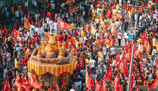 गहवामाईको रथयात्रामा देखियो उल्लास [तस्बिरहरू]