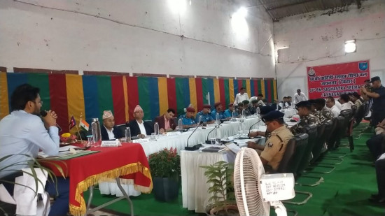 नेपाल–भारतका सुरक्षा अधिकारीहरुको सीमा सुरक्षा सम्बन्धी बैठक सम्पन्न