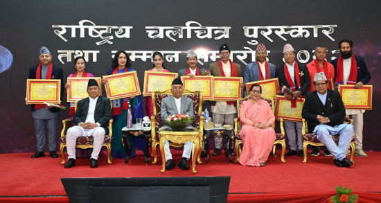 नेपाललाई चलचित्र पर्यटनको आकर्षक गन्तव्य बनाउन राष्ट्रपतिको आग्रह