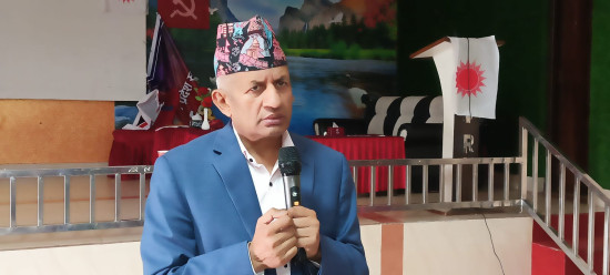 एमाले गम्भीर संकट पार गरेर अघि बढेको छ : नेता ज्ञवाली 