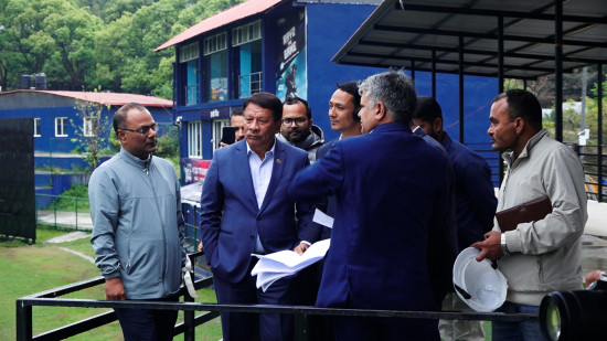 त्रिवि क्रिकेट मैदान पुनर्निर्माण तोकिएकै मितिमा पूरा हुने
