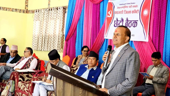 विगतका शासकको दिमागमा चढ्दै नचढेको विकासको काम एमालेले गरेको छ : शंकर पोखरेल 