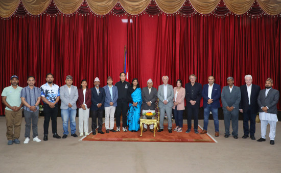 नेपाल खेलकुद् र पर्यटनको उर्वर भूमि हो : राष्ट्रपति पाैडेल