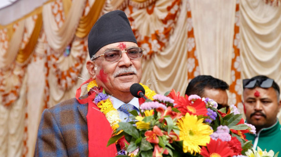 सरकारको कमजोरीमा प्रतिगामी षड्यन्त्र मौलाउँदैछ : अध्यक्ष दाहाल