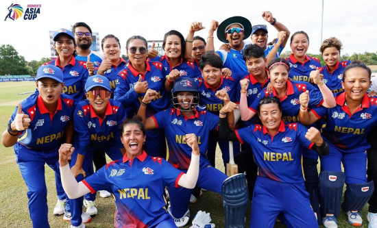 स्वदेश फर्किंदै नेपाली महिला क्रिकेट टोली