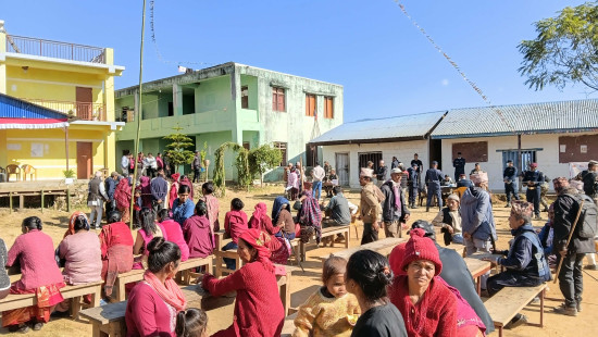 सेनाको निःशुल्क स्वास्थ्य शिविरमार्फत ४४३ जनाले पाए सेवा