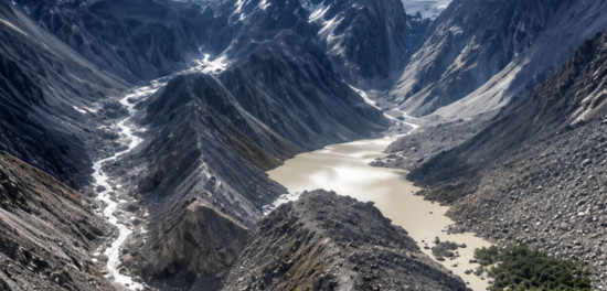 भोटोकोशमाथि चीनमा बनेको ताल फुट्यो,  सतर्कता अपनाउन आग्रह