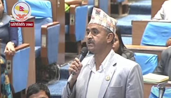 ‘श्री ५’ लेख्ने ज्ञानेन्द्र शाहलाई कारबाही गर्न सांसद गैरेको माग