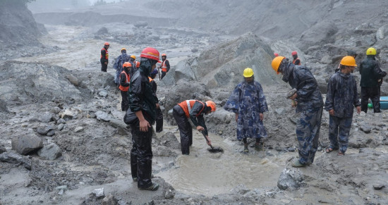 त्रिशुलीको बहाब बढ्यो, तर, सतर्कता अपनाए उद्धार जारी