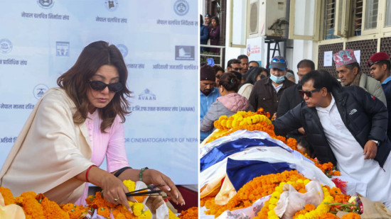 सुनिल थापालाई अन्तिम श्रद्धाञ्जली [तस्बिरहरु]