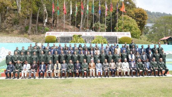 उच्चस्तरीय राष्ट्रिय सुरक्षा तालिमको ११औं संस्करण सम्पन्न 