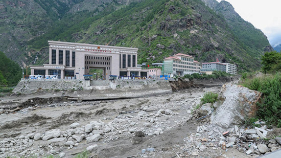 रसुवामा आएको बाढीका कारण २० जना अझै बेपत्ता 
