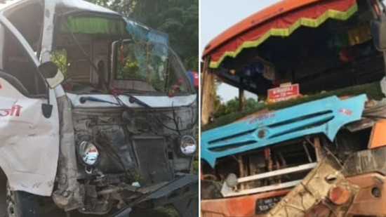 रौतहटमा बस र म्याजिक ठोक्किँदा युवतीको घटनास्थलमै मृत्यु