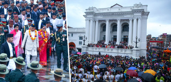 वसन्तपुर दरबार क्षेत्रमा इन्द्रजात्राको रौनक (तस्विरहरू)