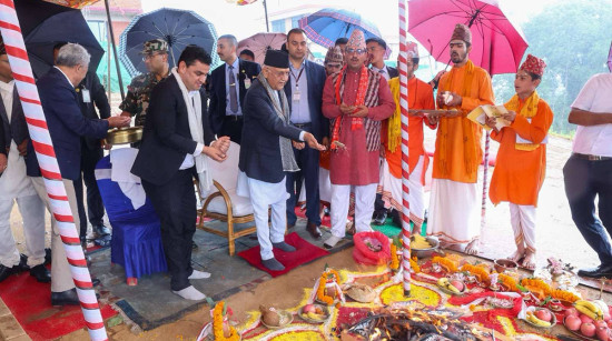 प्रधानमन्त्रीद्वारा धुलिखेल अस्पतालको ‘ट्रमा एण्ड इमर्जेन्सी सेन्टर’को शिलान्यास