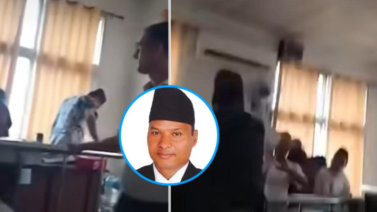 न्यायाधीशमाथि मोसो छ्याप्नेलाई हदैसम्मको कारबाही गर्न कर्मचारी संगठनको माग 