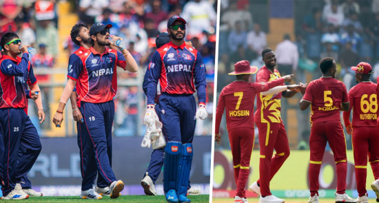 नेपाल वेस्टइन्डिजसँग ९ विकेटले पराजित, नेपाल बाहिरियो, वेस्टइन्डिज सुपर ८मा