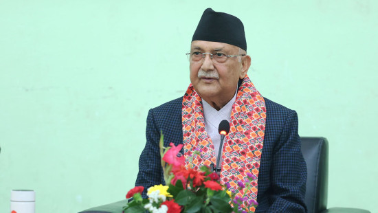 देशको तीव्र विकासका लागि एमालेको बहुमतको सरकार चाहिन्छ : प्रधानमन्त्री