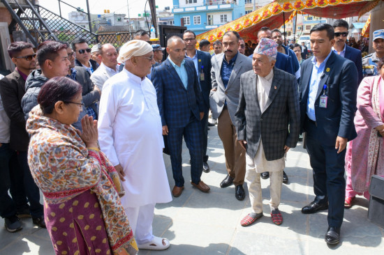 राष्ट्रपतिद्वारा केपी ओलीका परिवारप्रति समवेदना व्यक्त