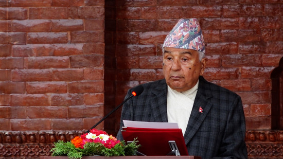 नेपालीहरूको जीवन करुणा, प्रेम, मानवता र शान्तिको उच्चतम अभ्यासबाट अभिप्रेरित छ : राष्ट्रपति पौडेल
