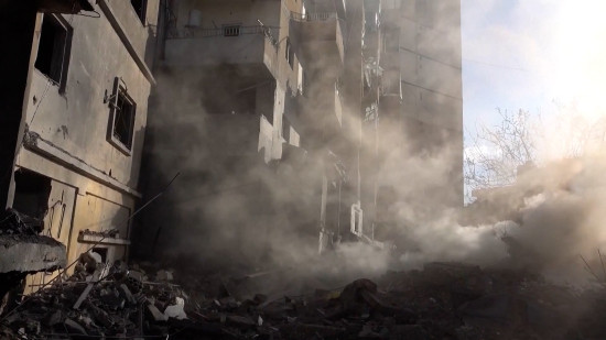 युद्धविराम लागू हुनुअघि दक्षिणी लेबनानमा इजरायलकाे हवाई आक्रमण