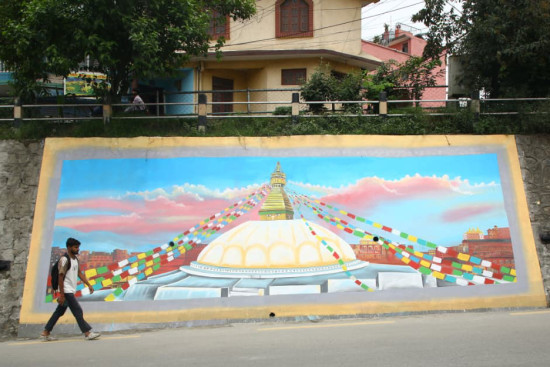भित्तेचित्रमार्फत झल्किँदै नेपालको सांस्कृतिक पहिचान (तस्विरहरू)
