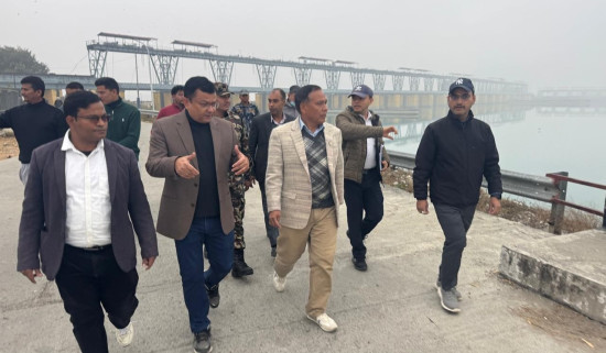 टनकपुर व्यारेजबाट पानी छोड्न भारतसँग निरन्तर समन्वय भइरहेको छ : मन्त्री घिसिङ