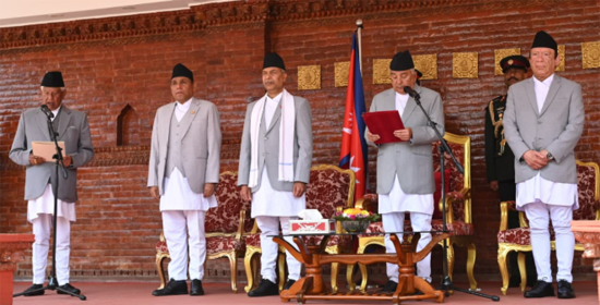 प्रतिनिधि सभाका ज्येष्ठ सदस्य केसीले लिए शपथ