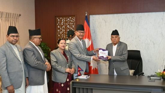 राष्ट्रपतिसमक्ष राष्ट्रिय दलित आयोगको वार्षिक प्रतिवेदन पेश