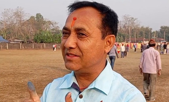 भयरहित वातावरणमा मतदान गरौँ, कांग्रेस सबैभन्दा ठुलो दल बन्दैछ : विश्वप्रकाश शर्मा