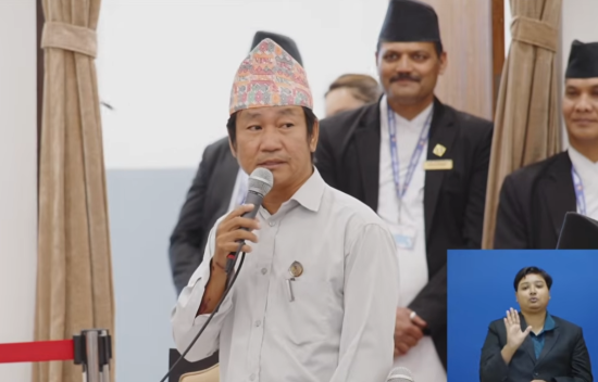 राष्ट्रहितविरुद्धका अभिव्यक्ति रोक्न साम्पाङले गरे संकल्प प्रस्ताव