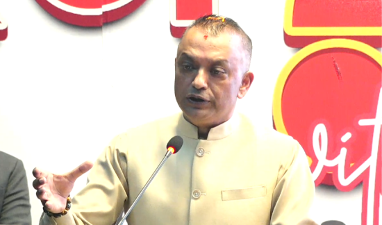 कांग्रेसले भ्रष्टाचारमा मुछिएका व्यक्तिको नाता र नेता हेर्दैन : गगन थापा