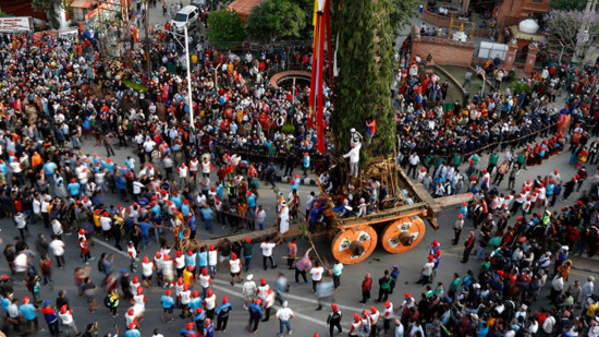 रातो मछिन्द्रनाथको जात्रा आजदेखि सुरु हुँदै