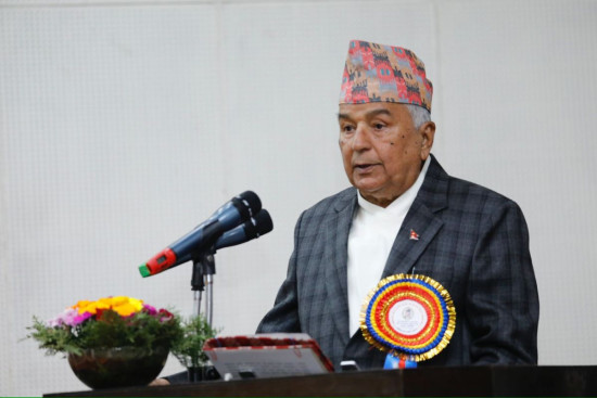 गणतन्त्रलाई नागरिकको जीवनसँग जोड्न शासकीय चरित्रलाई बदल्नुपर्छः राष्ट्रपति पौडेल