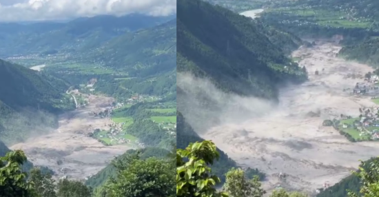 तिब्बततर्फबाट भोटेकोशीमा ठूलो बाढी, स्याफ्रुबेसीमा ठूलो क्षति