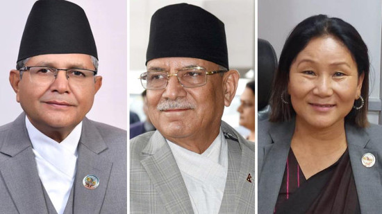 संसद खुलाउन सभामुख, प्रचण्ड र उपसभामुखबीच छलफल 