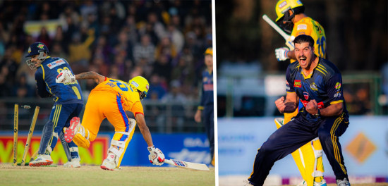 क्वालिफायर १मा सुदूरपश्चिमले विराटनगरलाई दियो १५६ रनको चुनाैतीपूर्ण लक्ष्य