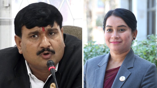 बैठकमा भनाभन् भएपछि साँसद मियाँले सभापति साहलाई माइकले हानिन् 