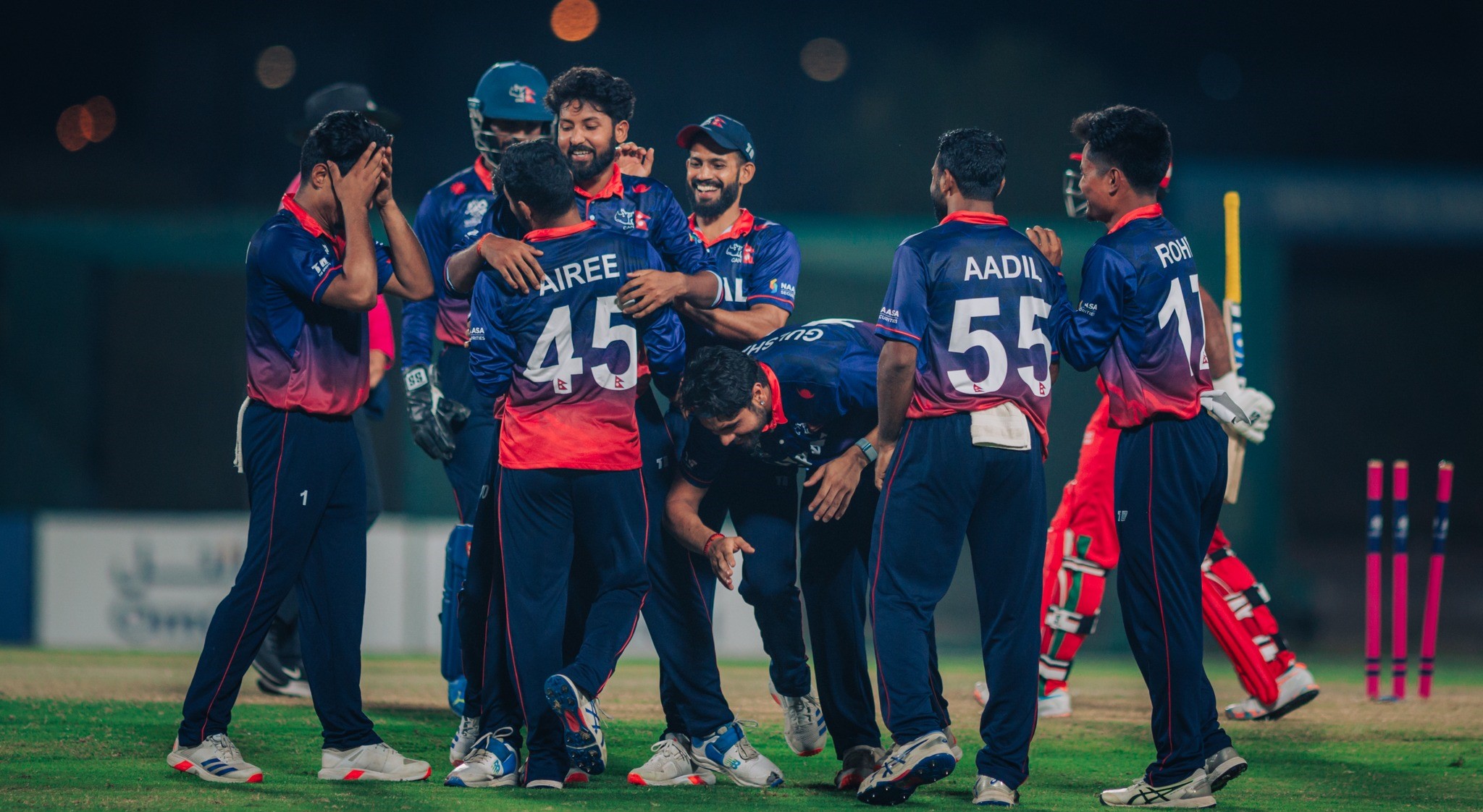 गुल्सन र कुशलको सानदार प्रदर्शनमा ओमानमाथि नेपालको शानदार जित