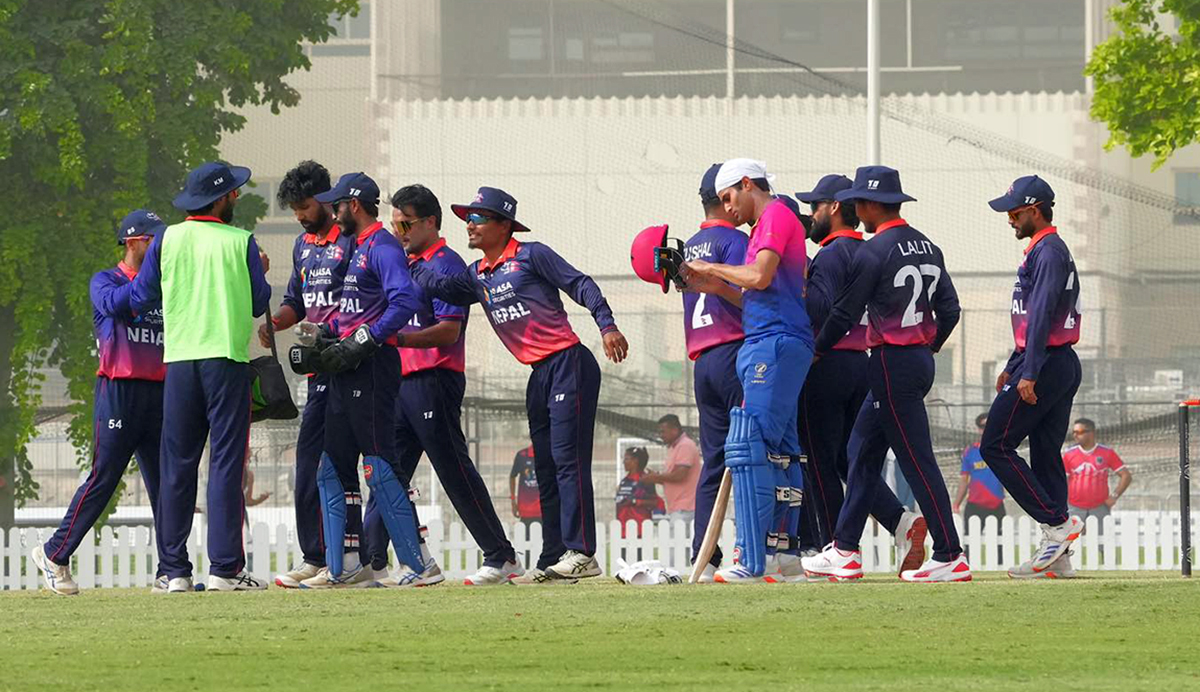 नेपाल युएईसँग ४ विकेटले पराजित