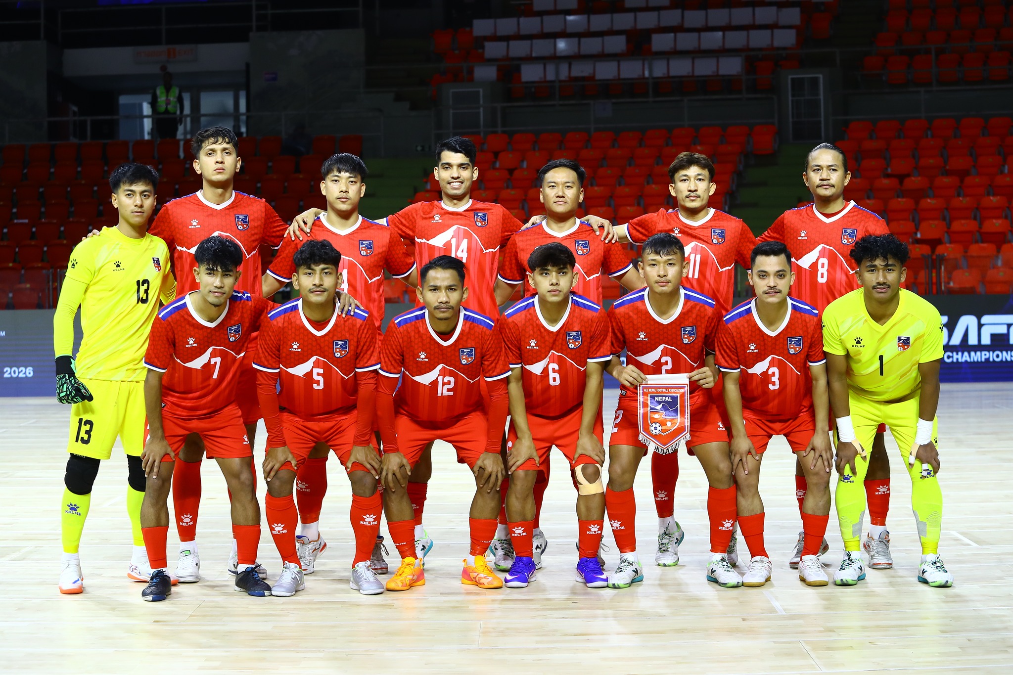 साफ फुटसल च्याम्पियसिपमा नेपाल विजयी