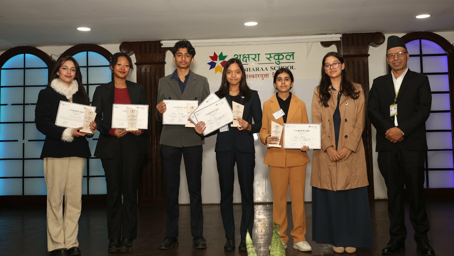 नवाैँ अक्षरा मोडेल युनाइटेड नेसन्स-२०८२ सम्पन्न