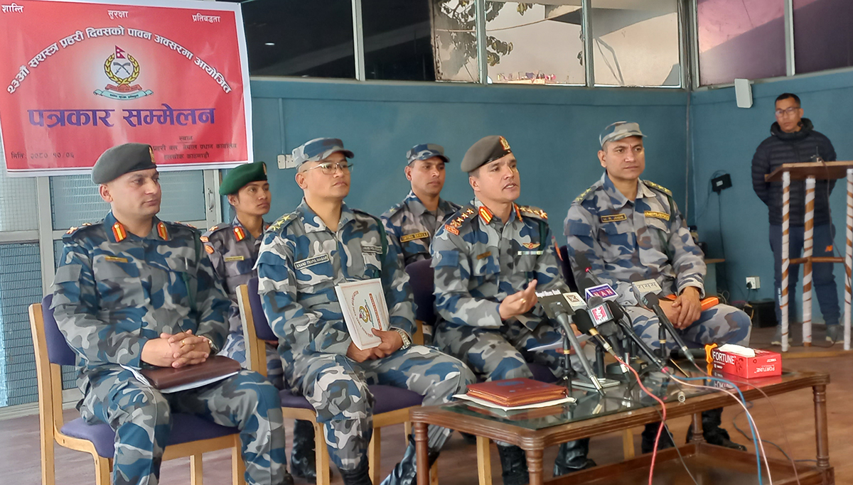 दशगजाको १७ किमी क्षेत्र खाली गरिएको छ : सशस्त्र प्रहरी बल