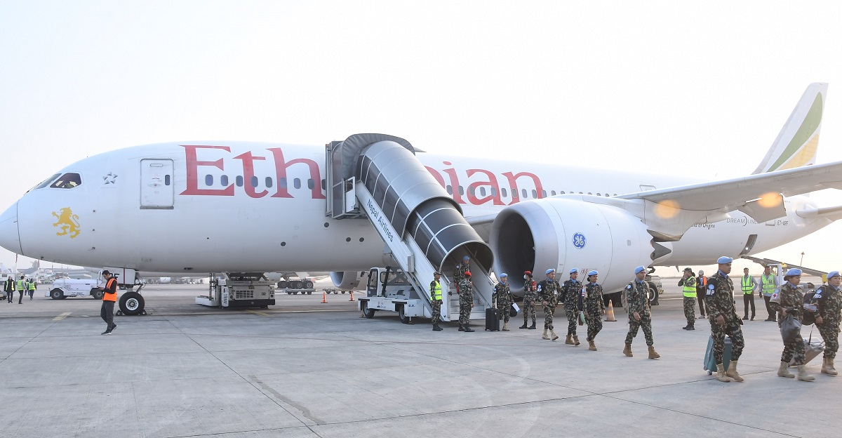 नेपाली शान्ति सैनिकको अदलीबदली