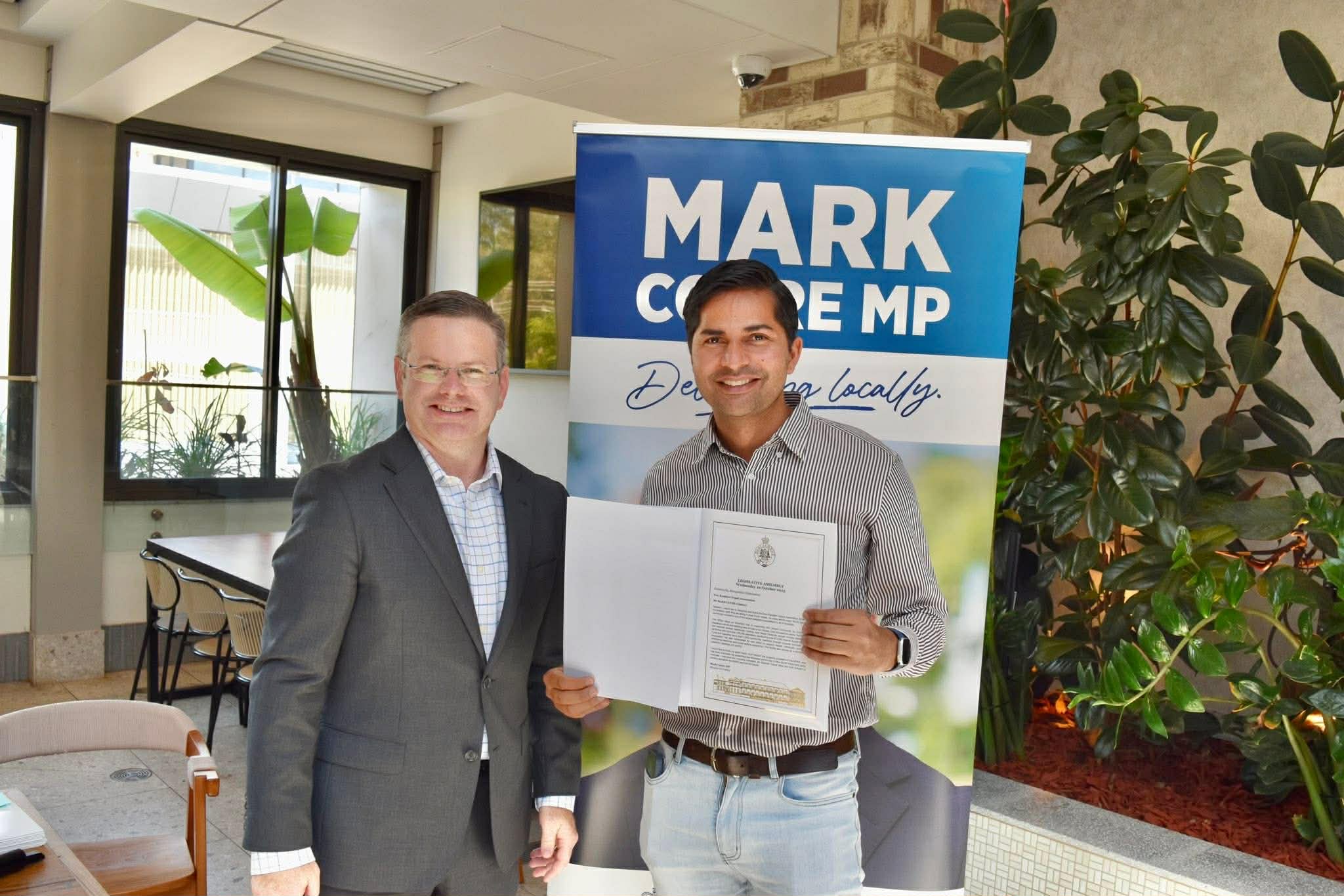 एनआरएनए अस्ट्रेलियाको योगदानलाई अस्ट्रेलियाको संसदले गर्यो सम्मान