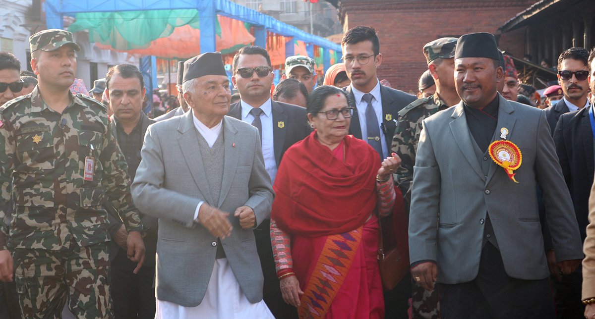राष्ट्रपतिद्वारा पशुपतिनाथको पूजाअर्चना