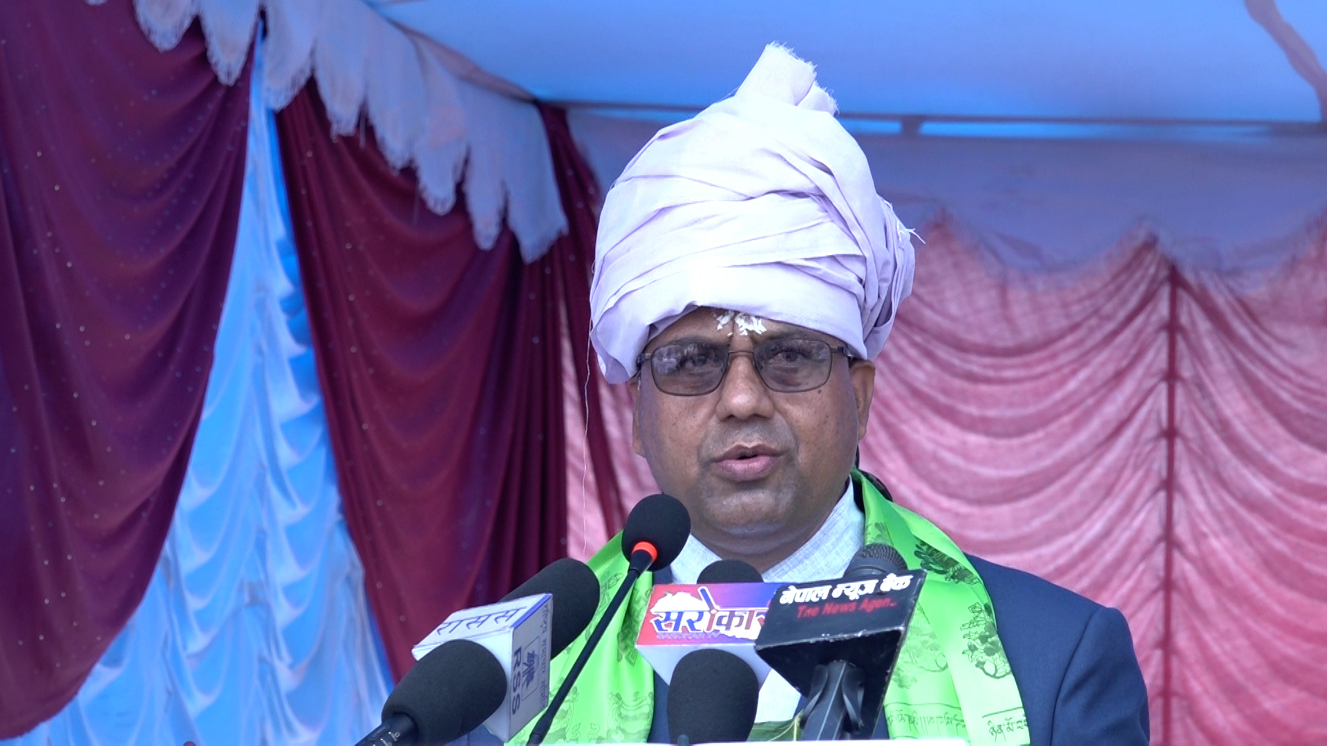 भूमि पूजा पुरातन मान्यता मात्र होइन, वैज्ञानिक आधार पनि हो : मन्त्री पाण्डे