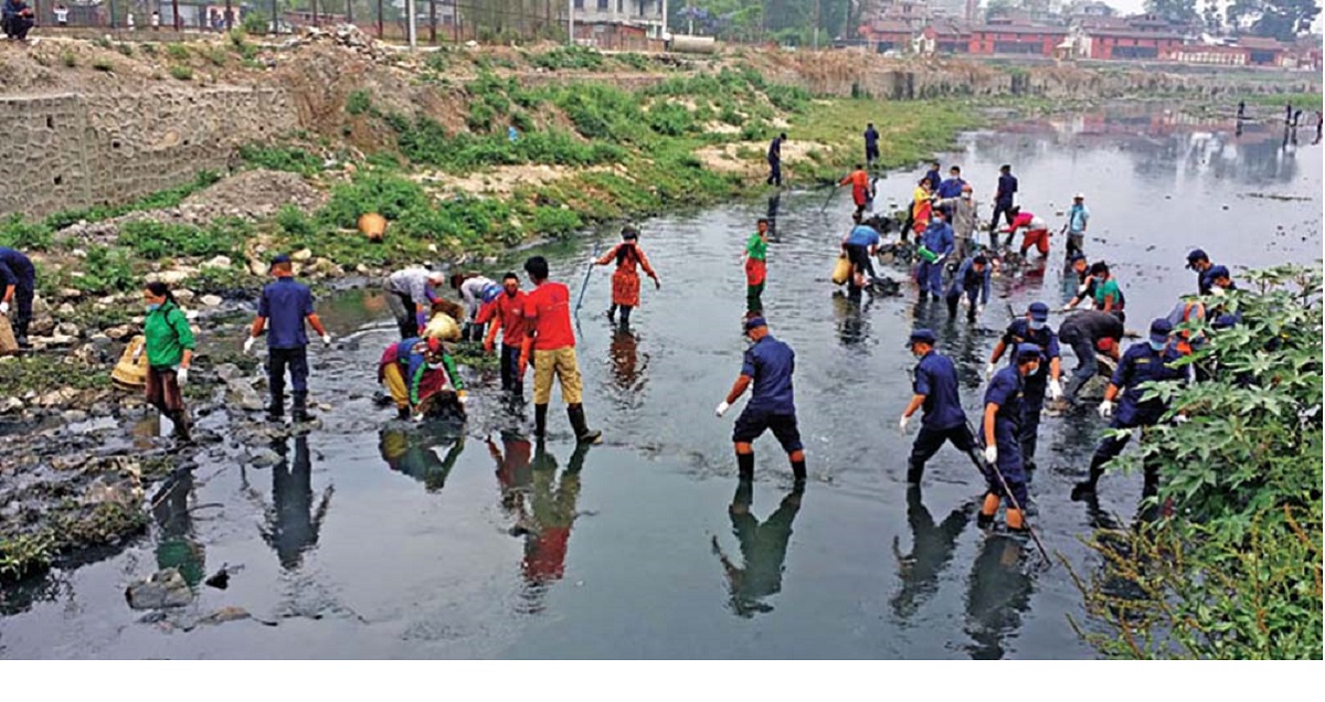 एघारौं वर्ष प्रवेश गरेको वाग्मती सफाइ महाअभियान औपचारिकतामा सीमित