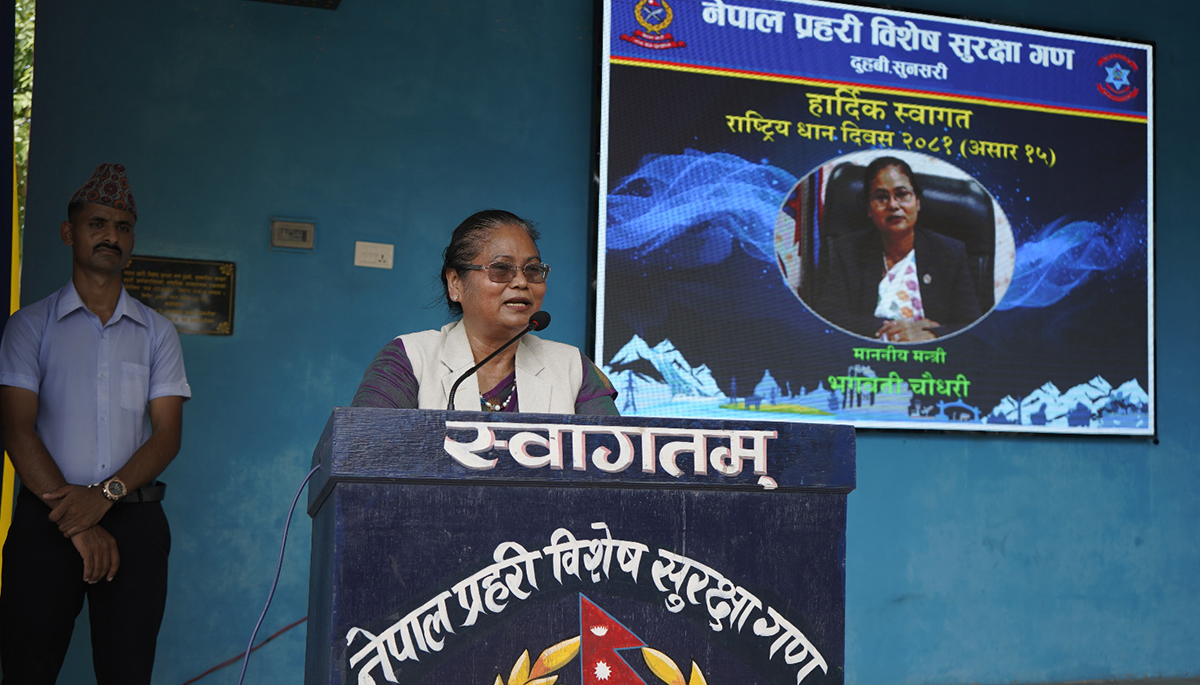 सरकारले दिने स्रोतसाधन प्रायः सबै क्षेत्रमा कमी आएको छ : मन्त्री चौधरी